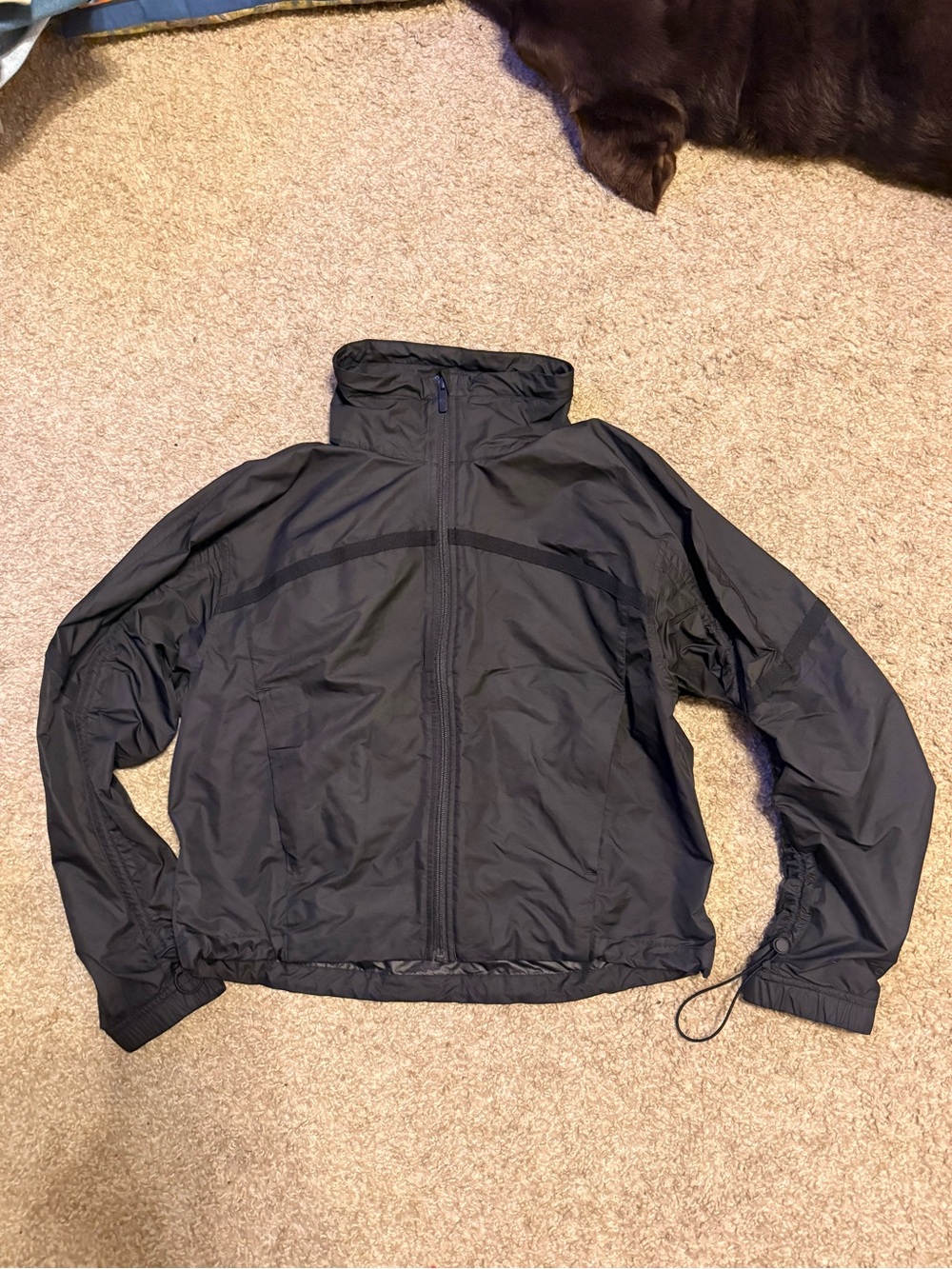 Lululemon cropped track jacket